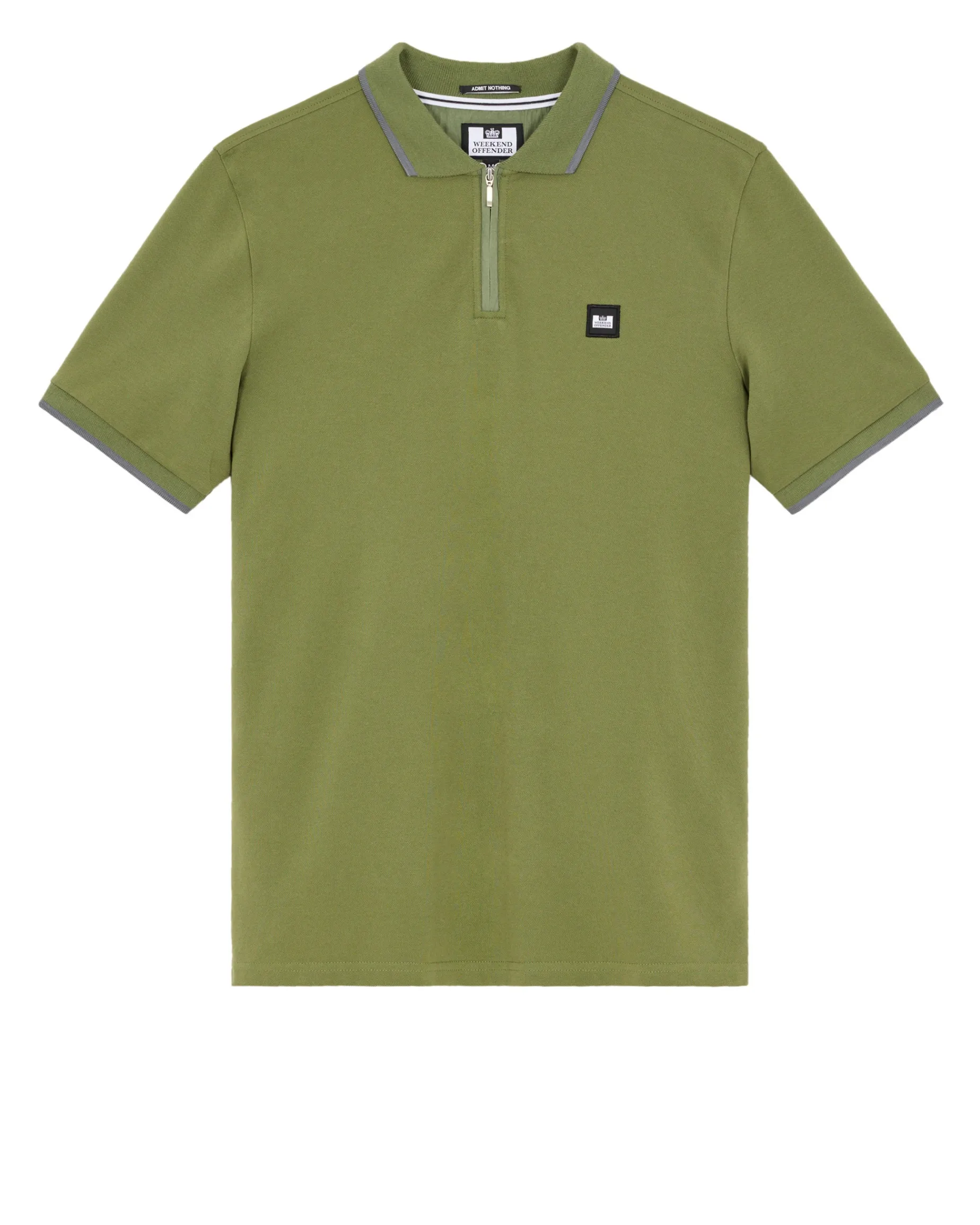 Monti Poloshirt Sapling Grün/Zink