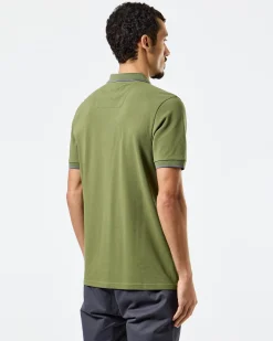 Monti Poloshirt Sapling Grün/Zink