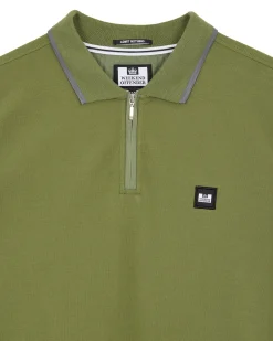 Monti Poloshirt Sapling Grün/Zink