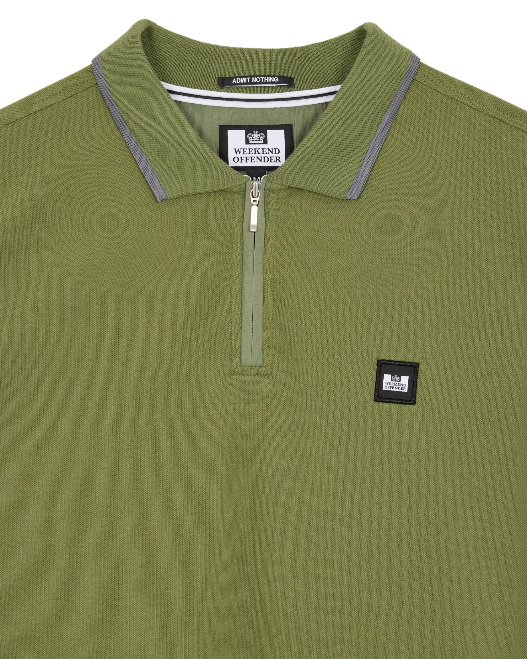 Monti Poloshirt Sapling Grün/Zink