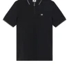 Monti Poloshirt Schwarz/Zink