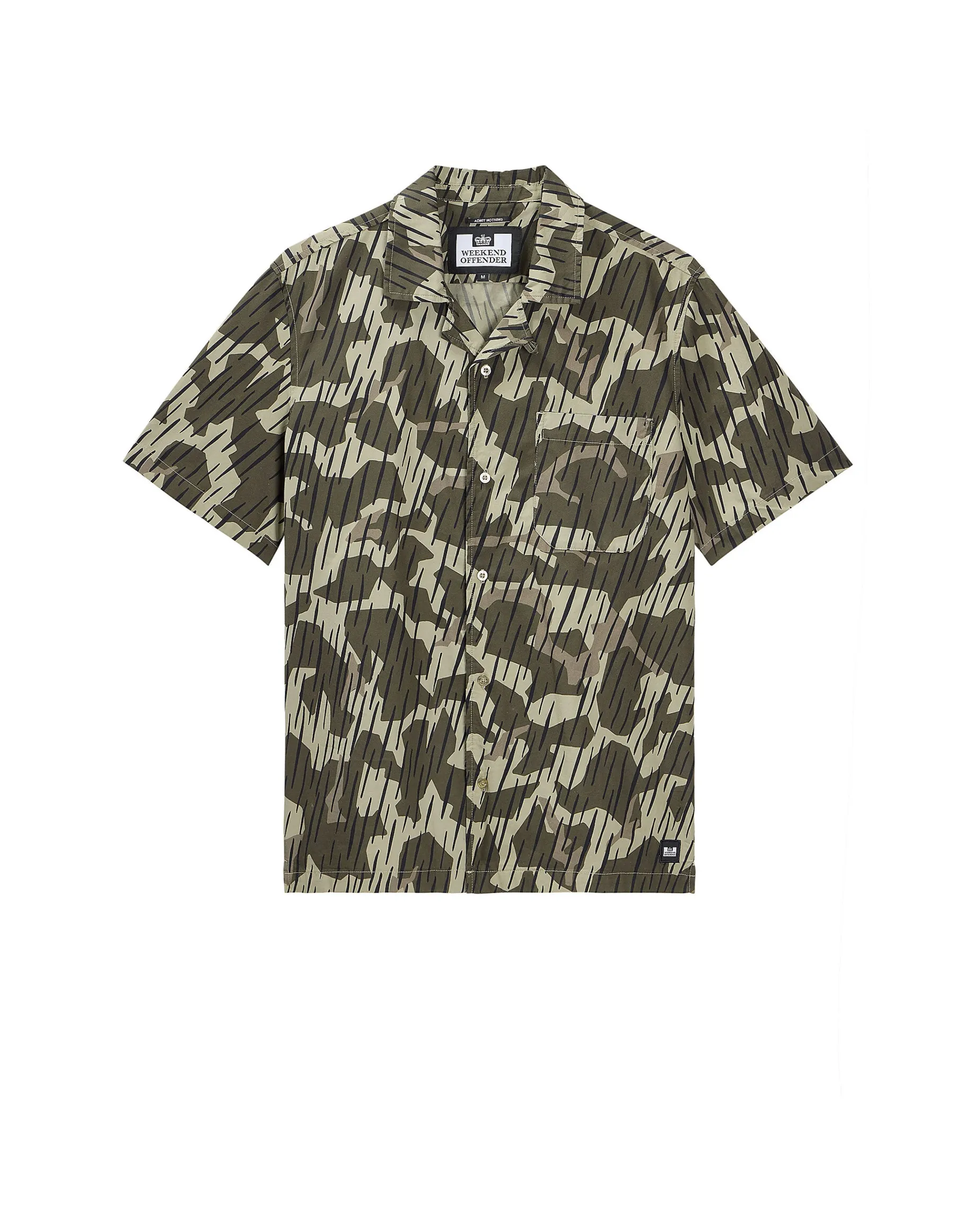 Monuriki Camo Shirt für Kinder, Castle Green Rain Camo