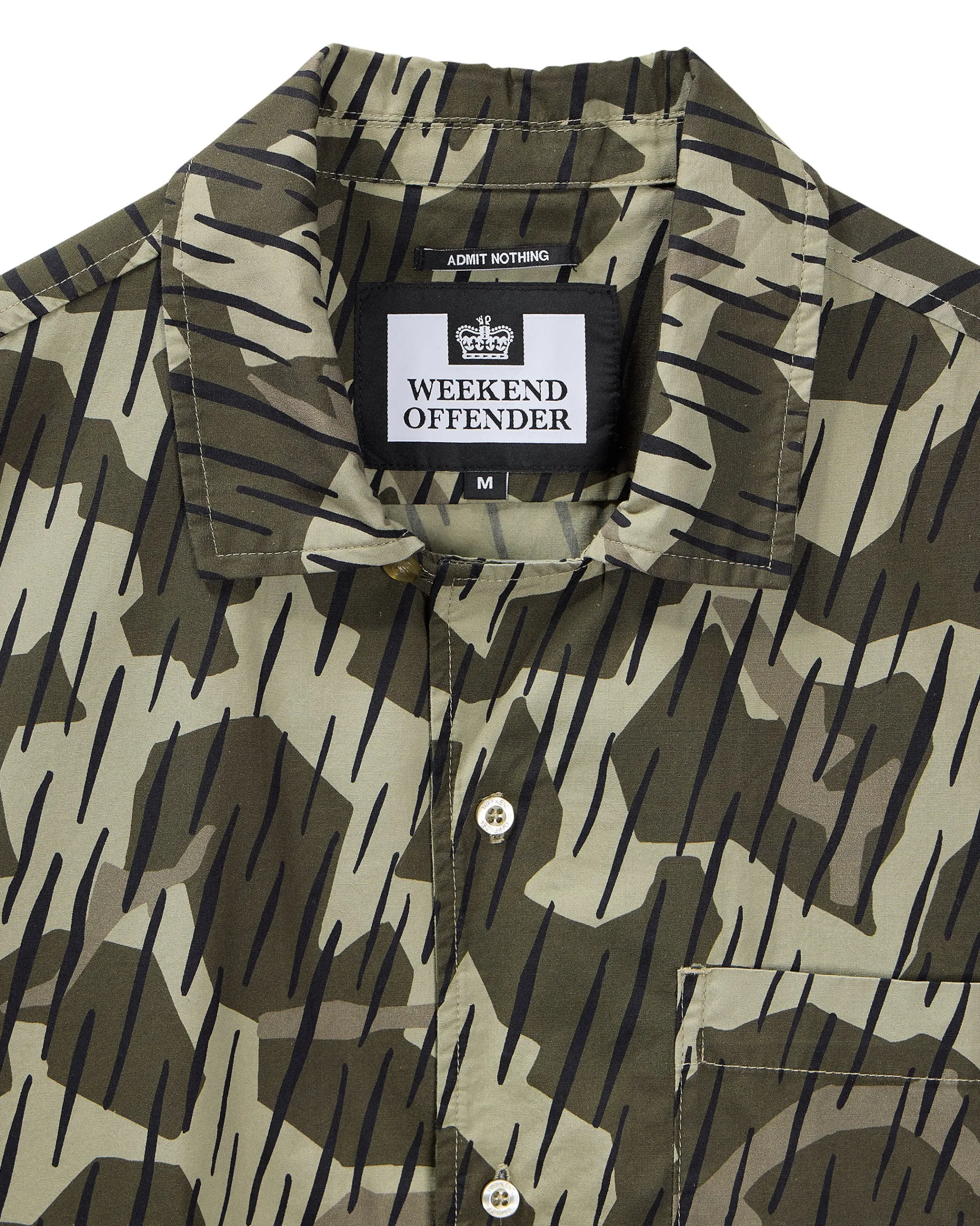 Monuriki Camo Shirt für Kinder, Castle Green Rain Camo