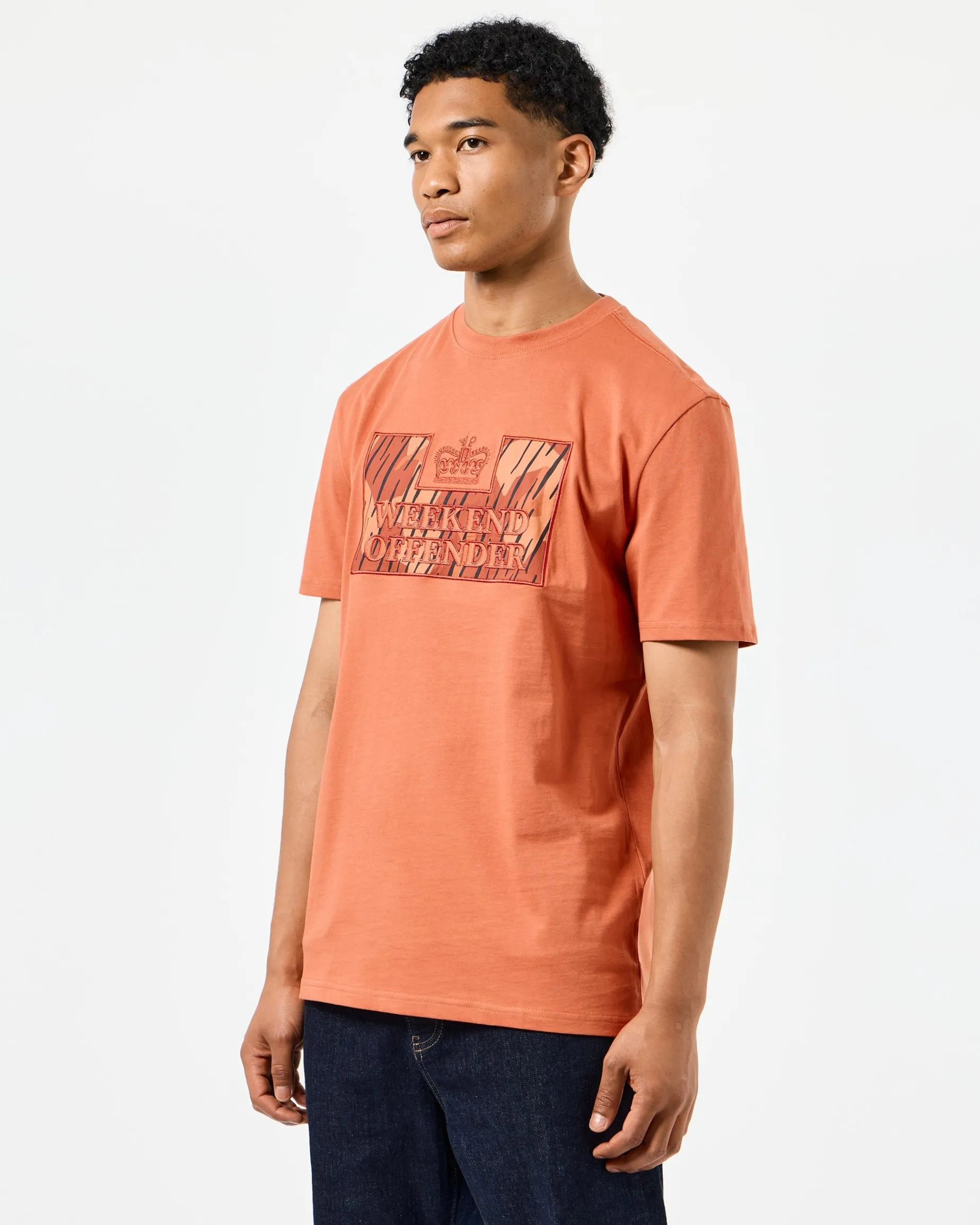 Noda Camo T-Shirt Uluru Orange Regen Camo
