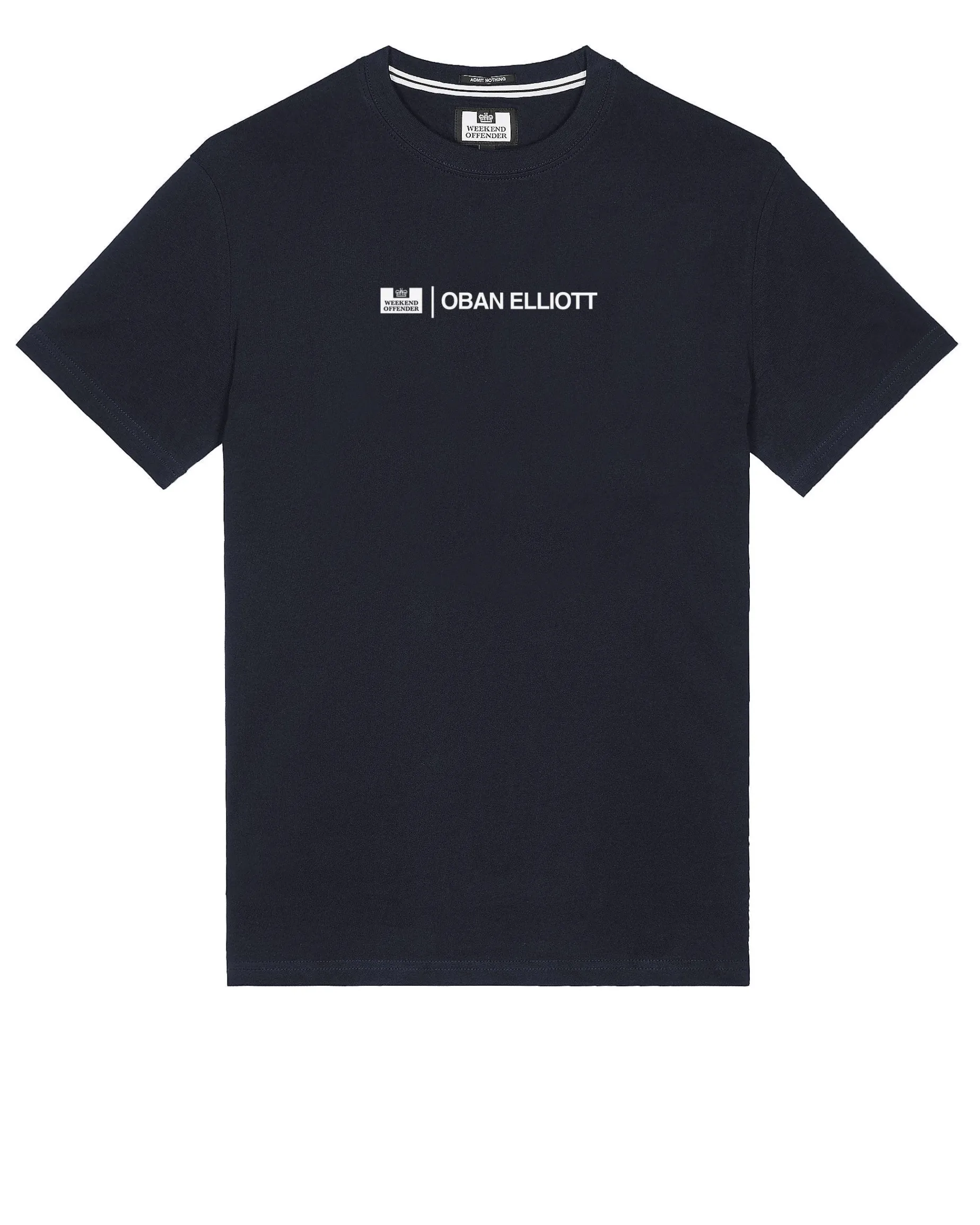 Oban Elliott – Trainingscamp – T-Shirt mit Grafik, Marineblau