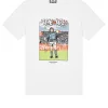 Opus Grafik-T-Shirt Weiß