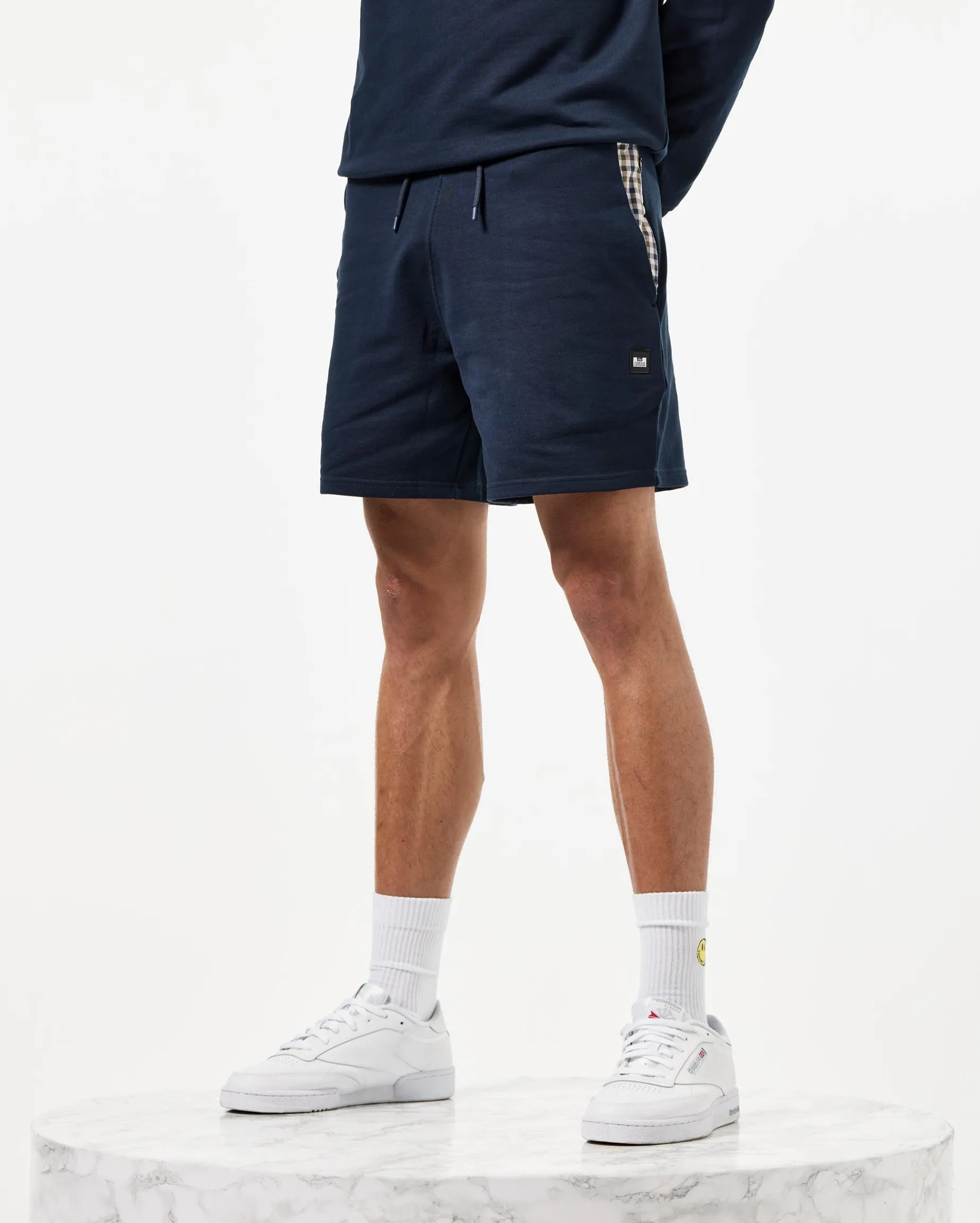 Pankow Shorts Marineblau/Mid House Check