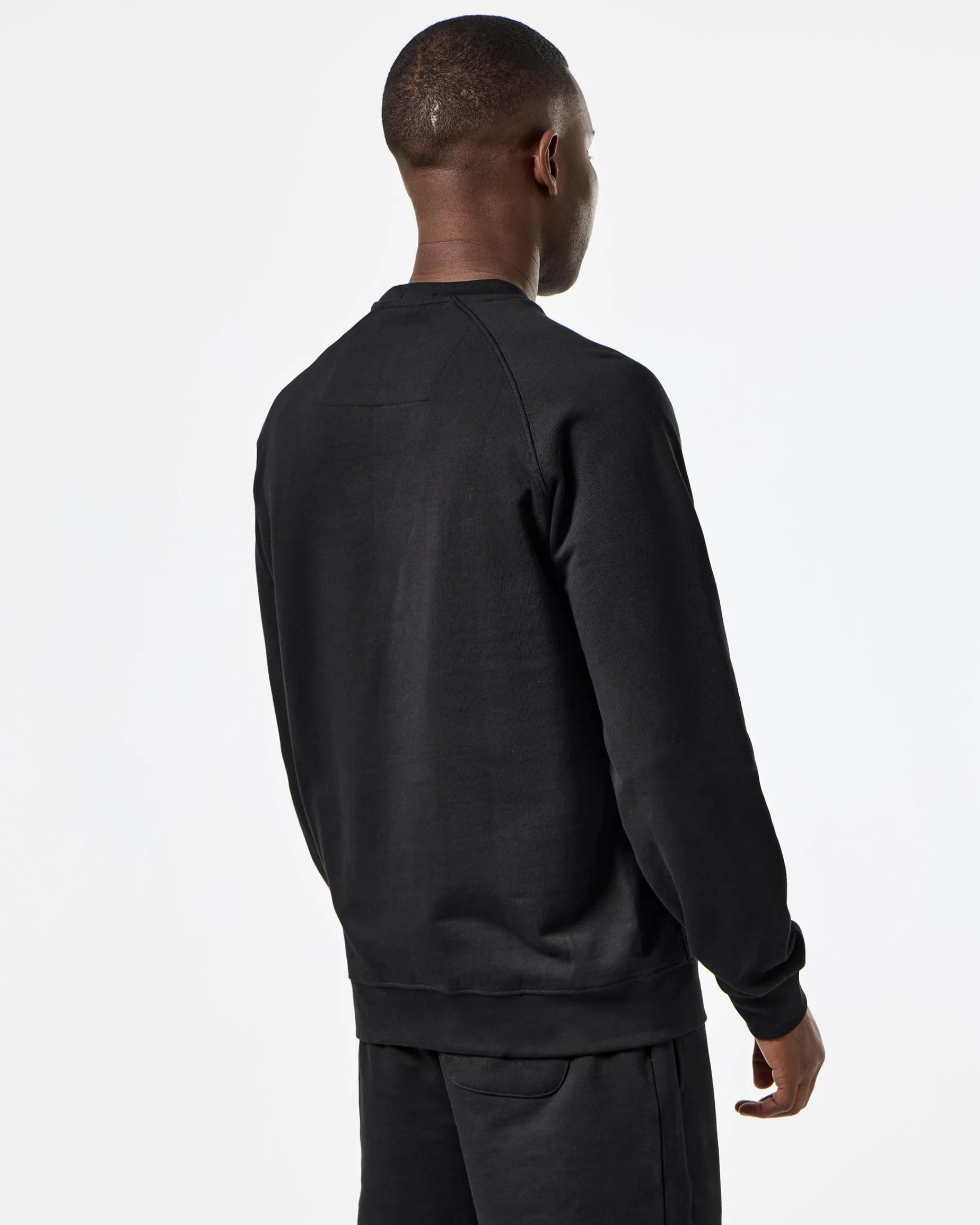 Penitenty Klassisches Sweatshirt Schwarz