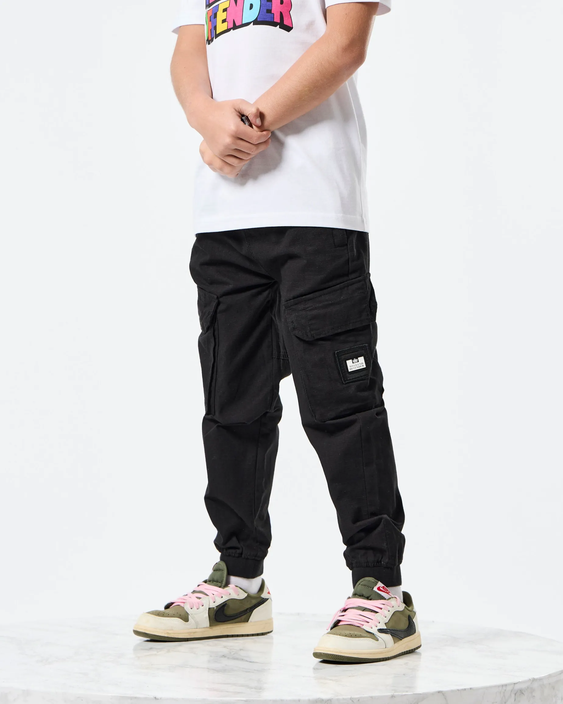 Pianemo Cargohose für Kinder Schwarz