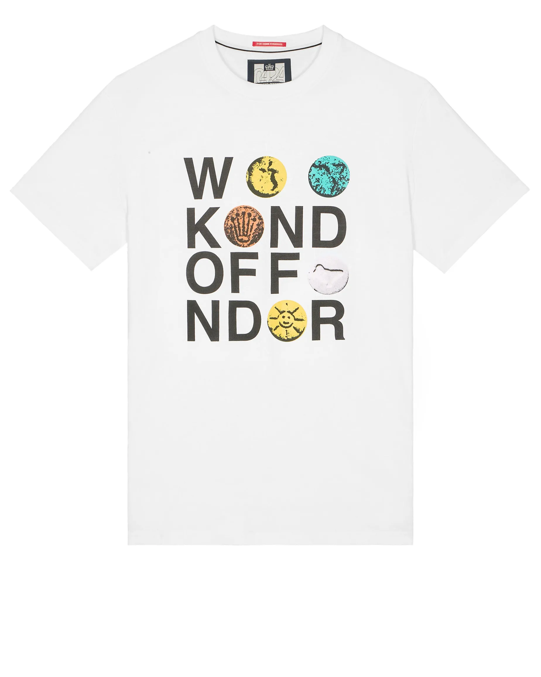 Plus Size - T-Shirt mit Grafik „Pills“ in Weiß
