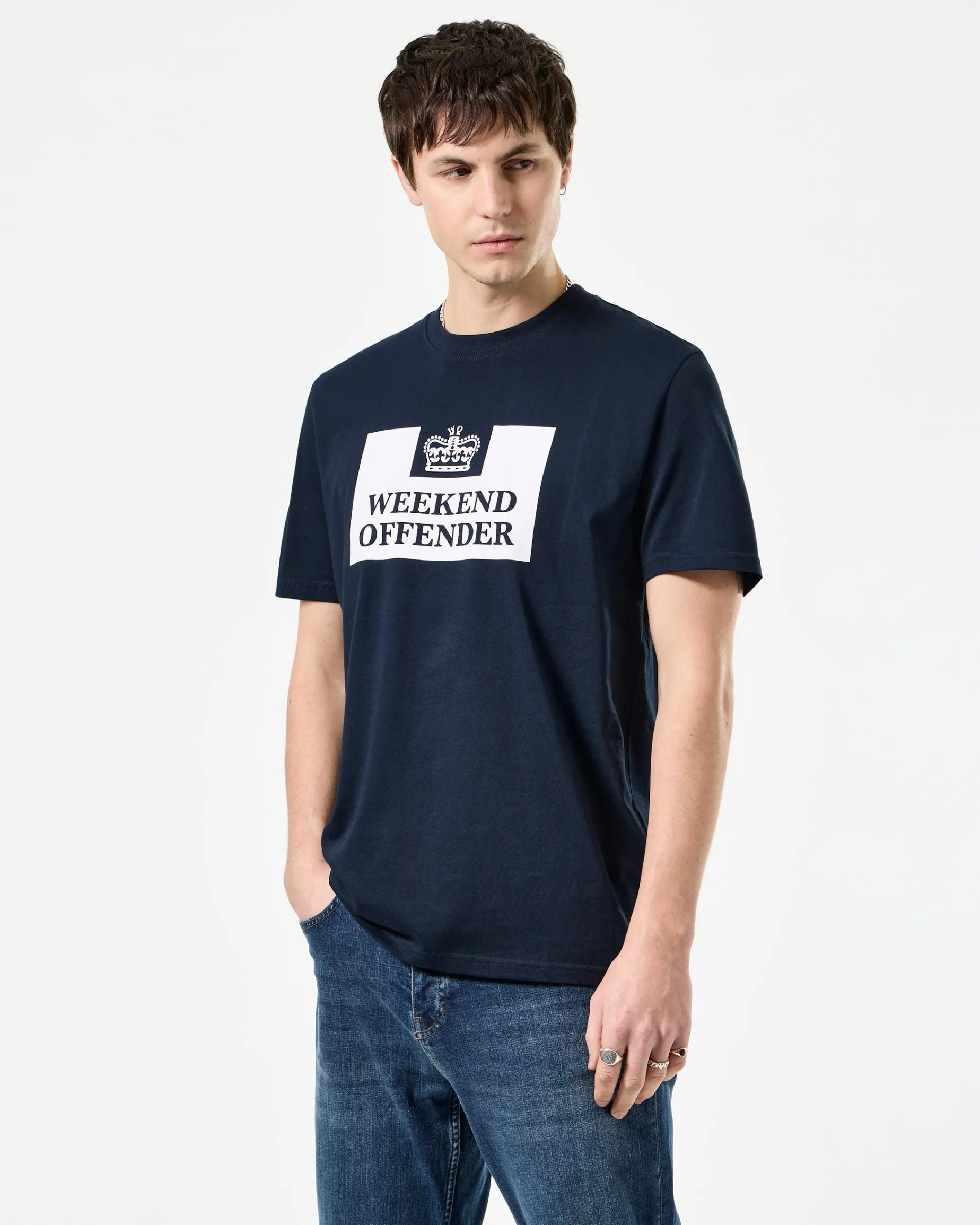 Prison Classic T-Shirt Marineblau