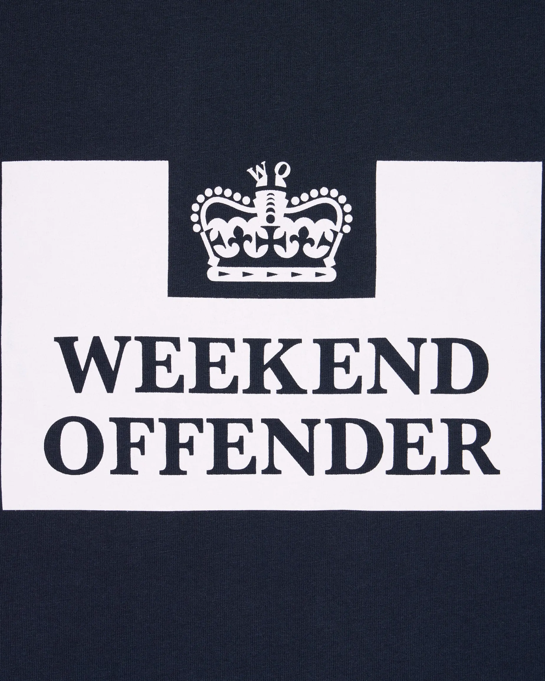 Prison Classic T-Shirt Marineblau