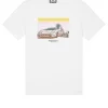 Quaaludes Grafik-T-Shirt Weiß