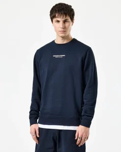 Raval Sweatshirt Marineblau/Blassrosa