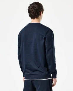Raval Sweatshirt Marineblau/Blassrosa