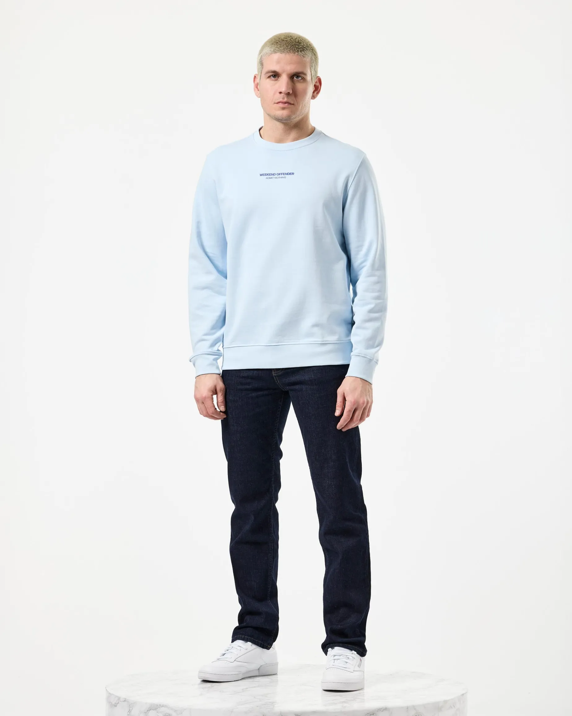 Raval Sweatshirt Ozeanwelle Blau/Blauglocke