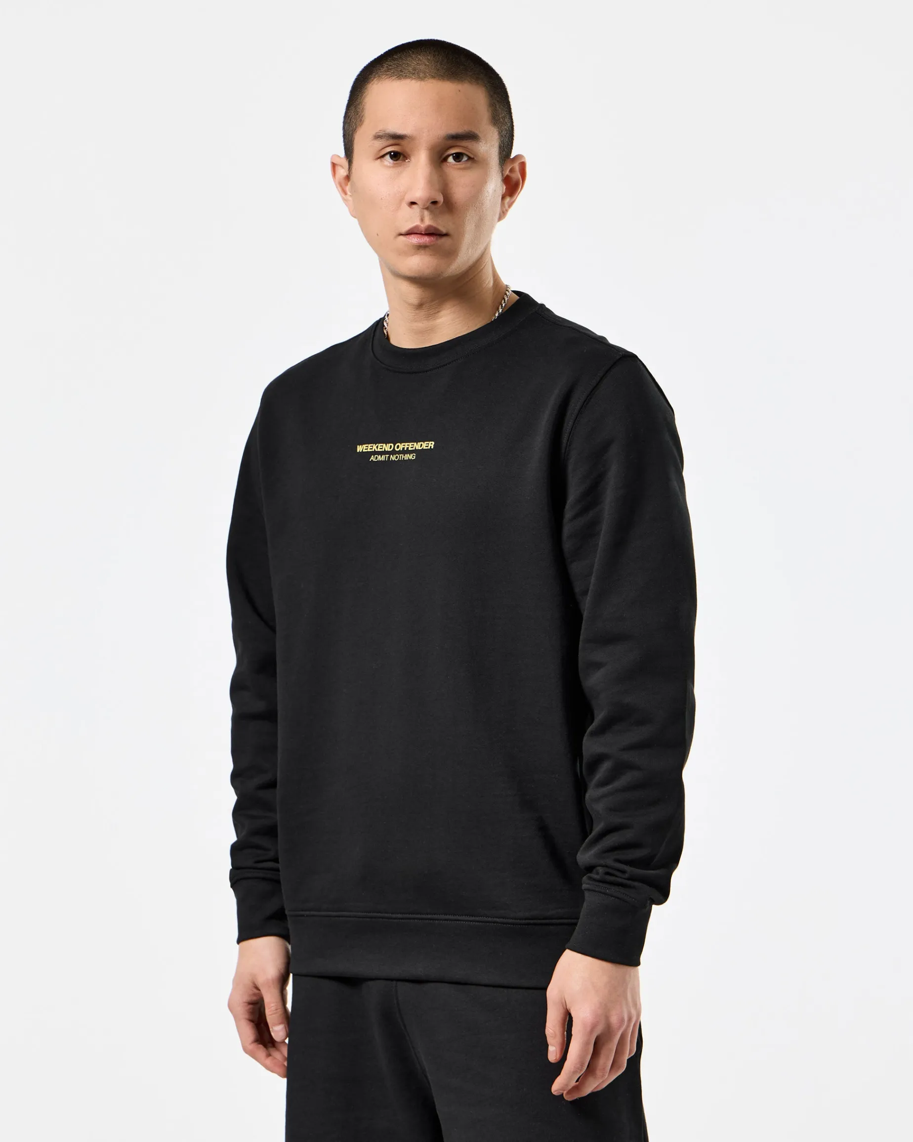 Raval Sweatshirt Schwarz/Peridot Grün