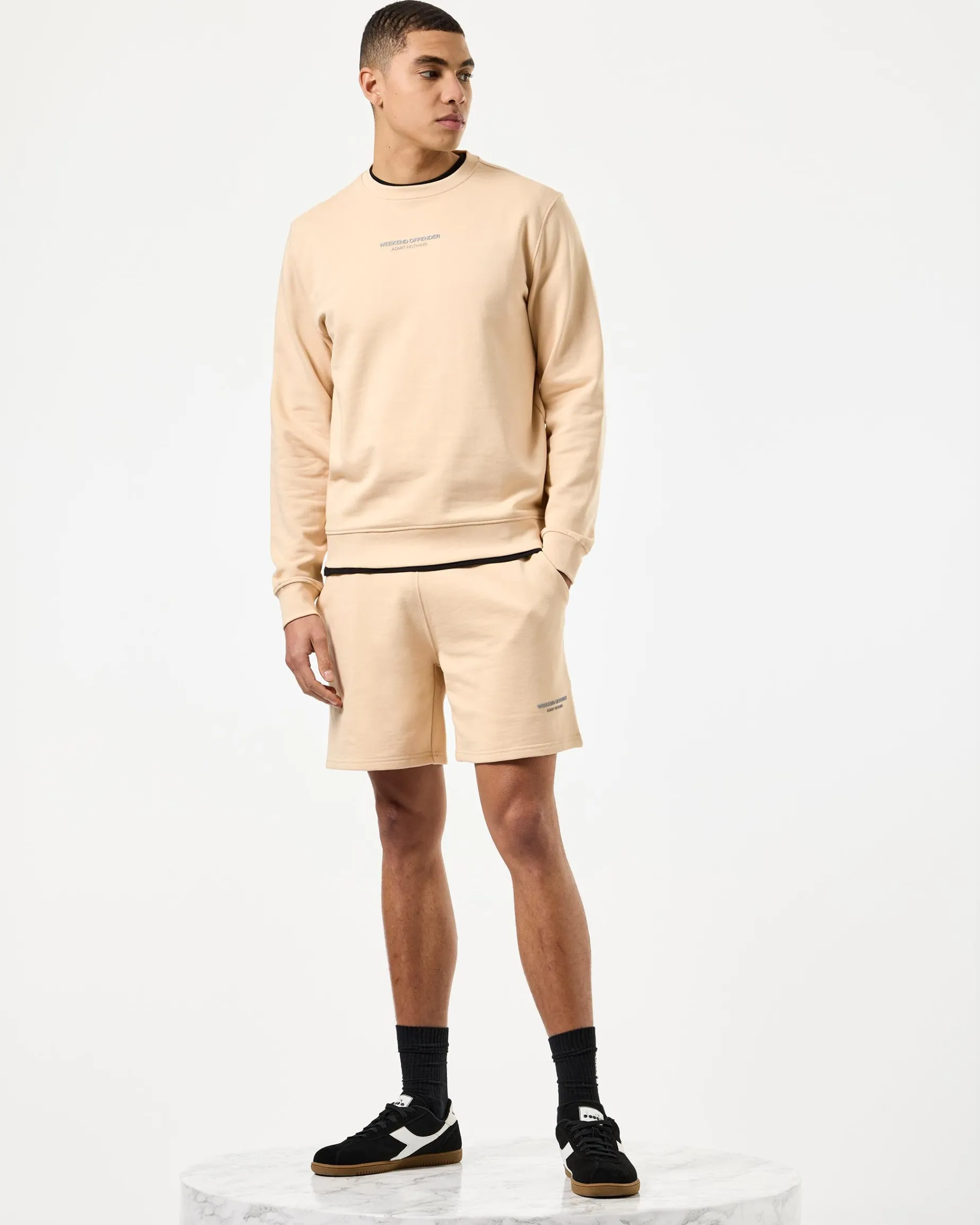 Raval Sweatshirt Tiefes Champagner/Rauchgrau