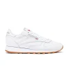 Reebok – Classic Leather – Sneaker in Weiß/Gummi