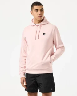 Ribbe Hoodie Blassrosa