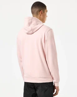Ribbe Hoodie Blassrosa