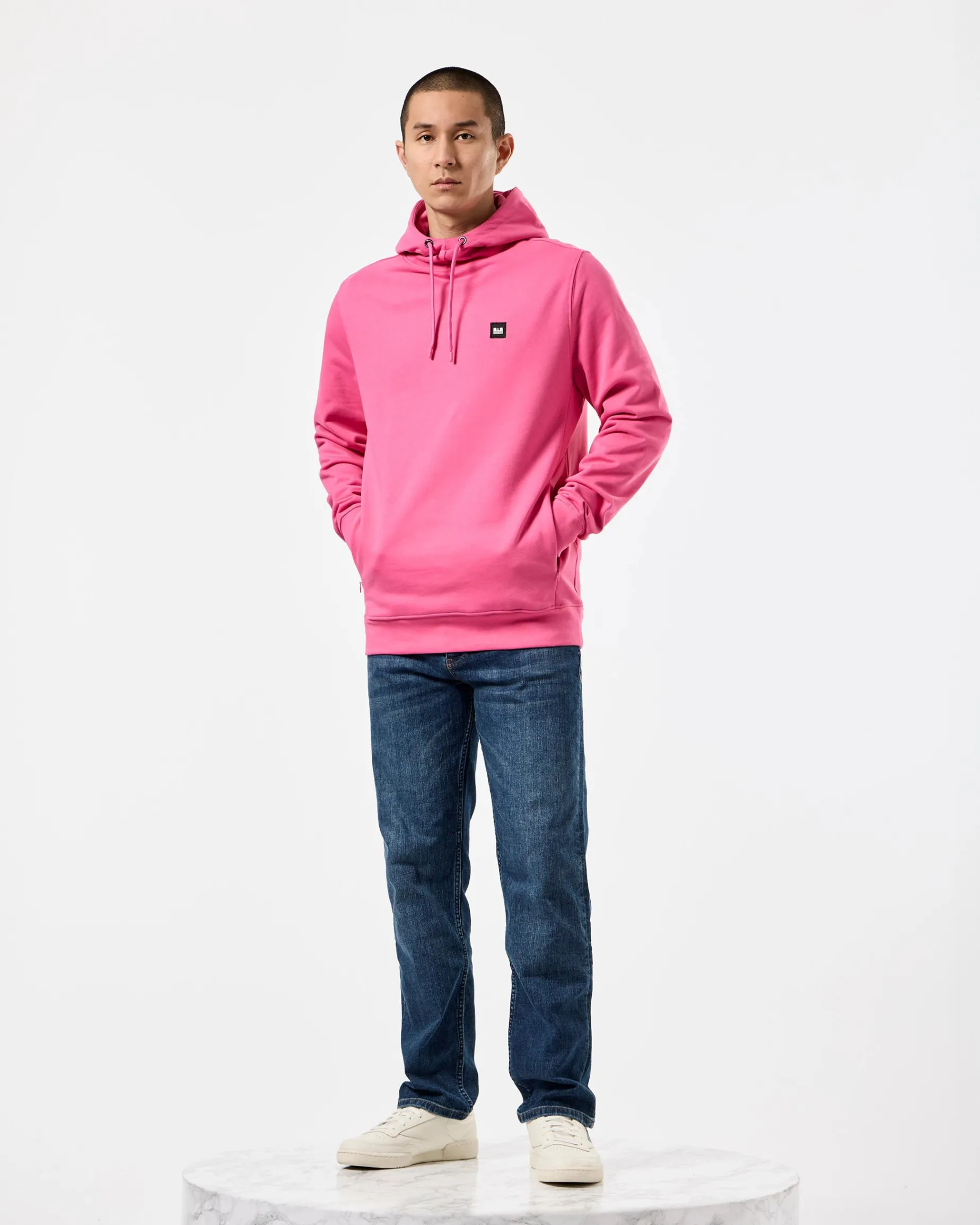Ribbe Hoodie Candy Pink