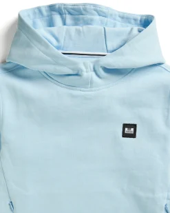 Ribbe Hoodie für Kinder Ocean Wave Blau