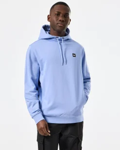 Ribbe Hoodie Kornblumenblau