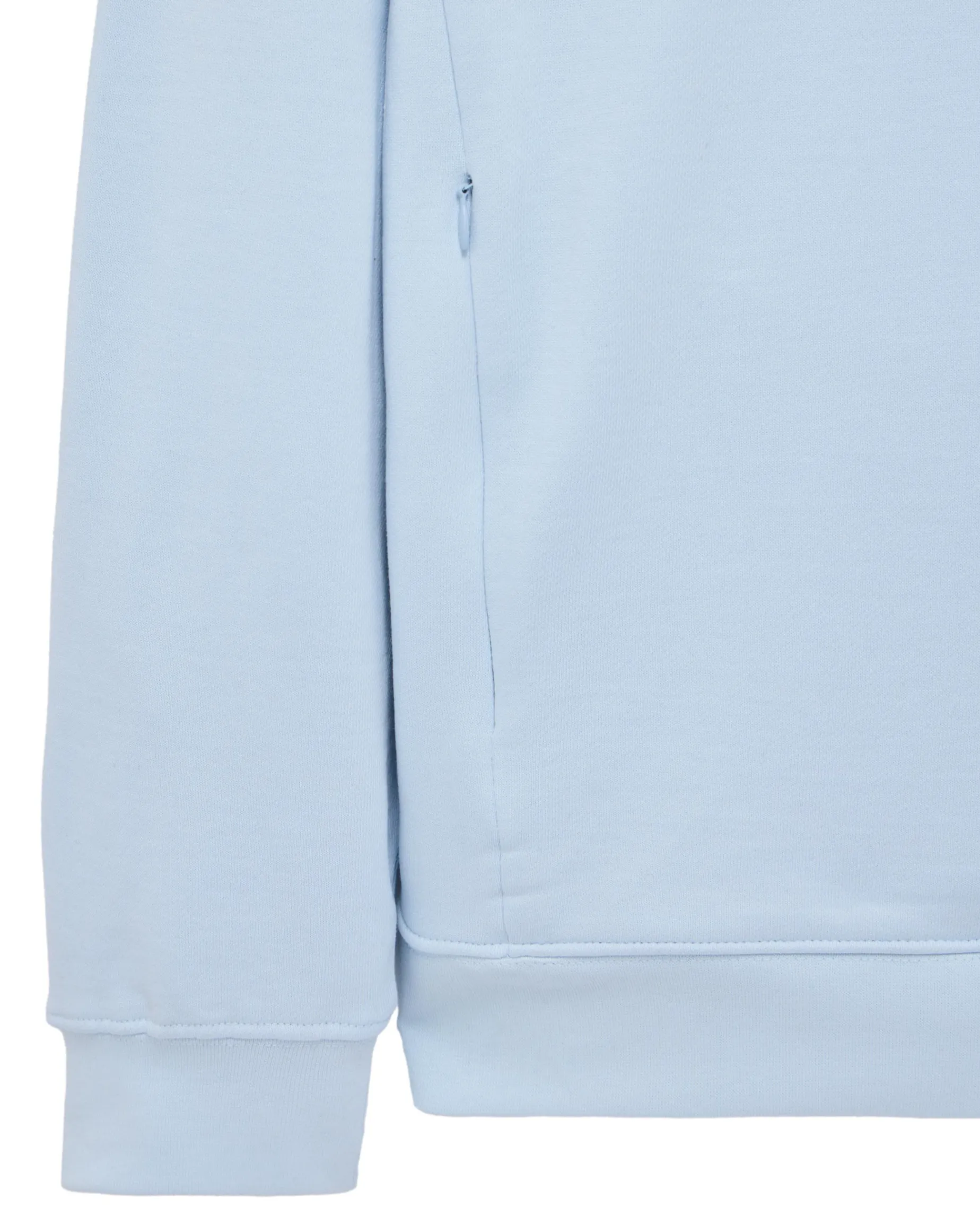 Ribbe Hoodie Ozeanwelle Blau