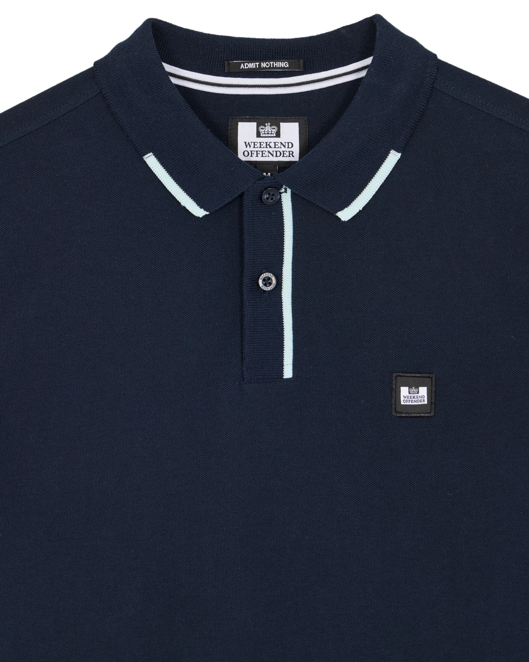 Rivas Poloshirt Marineblau/Ozeanwellenblau