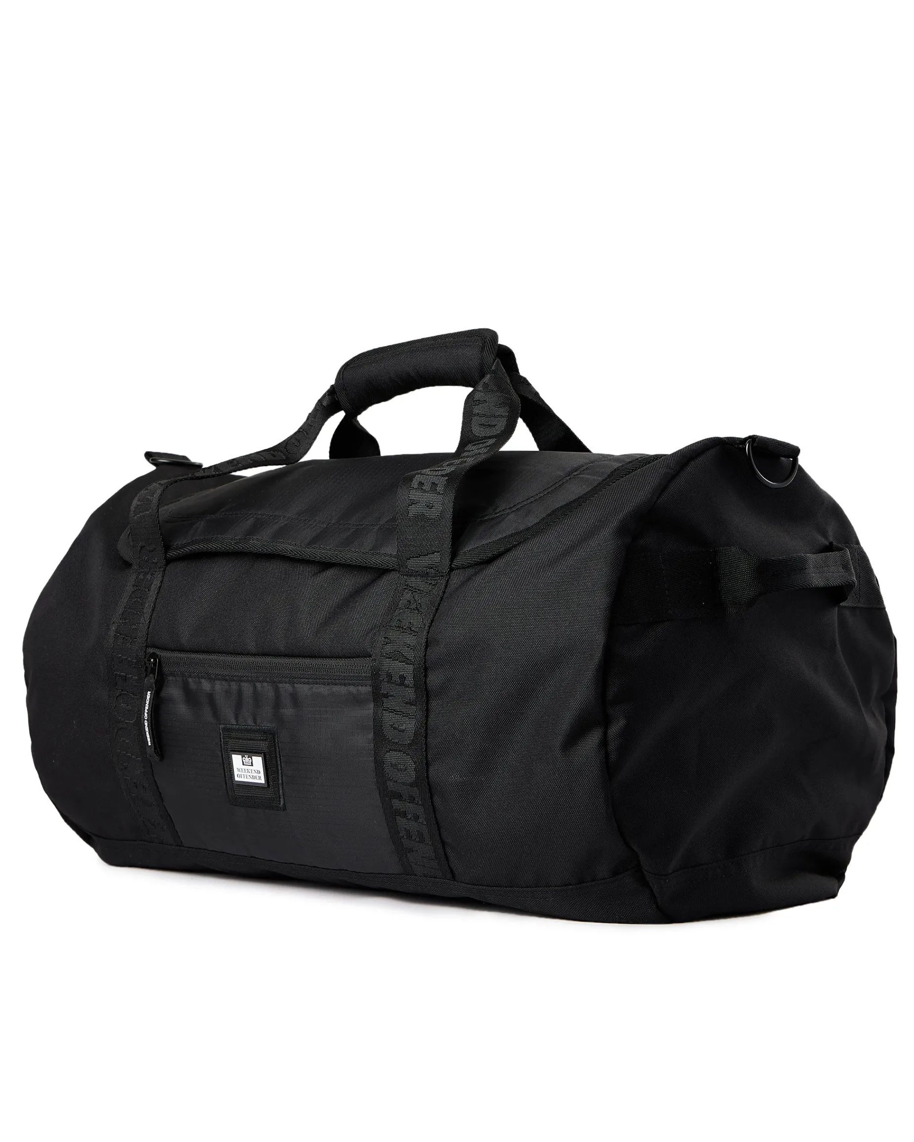 Rolltasche Schwarz Ripstop