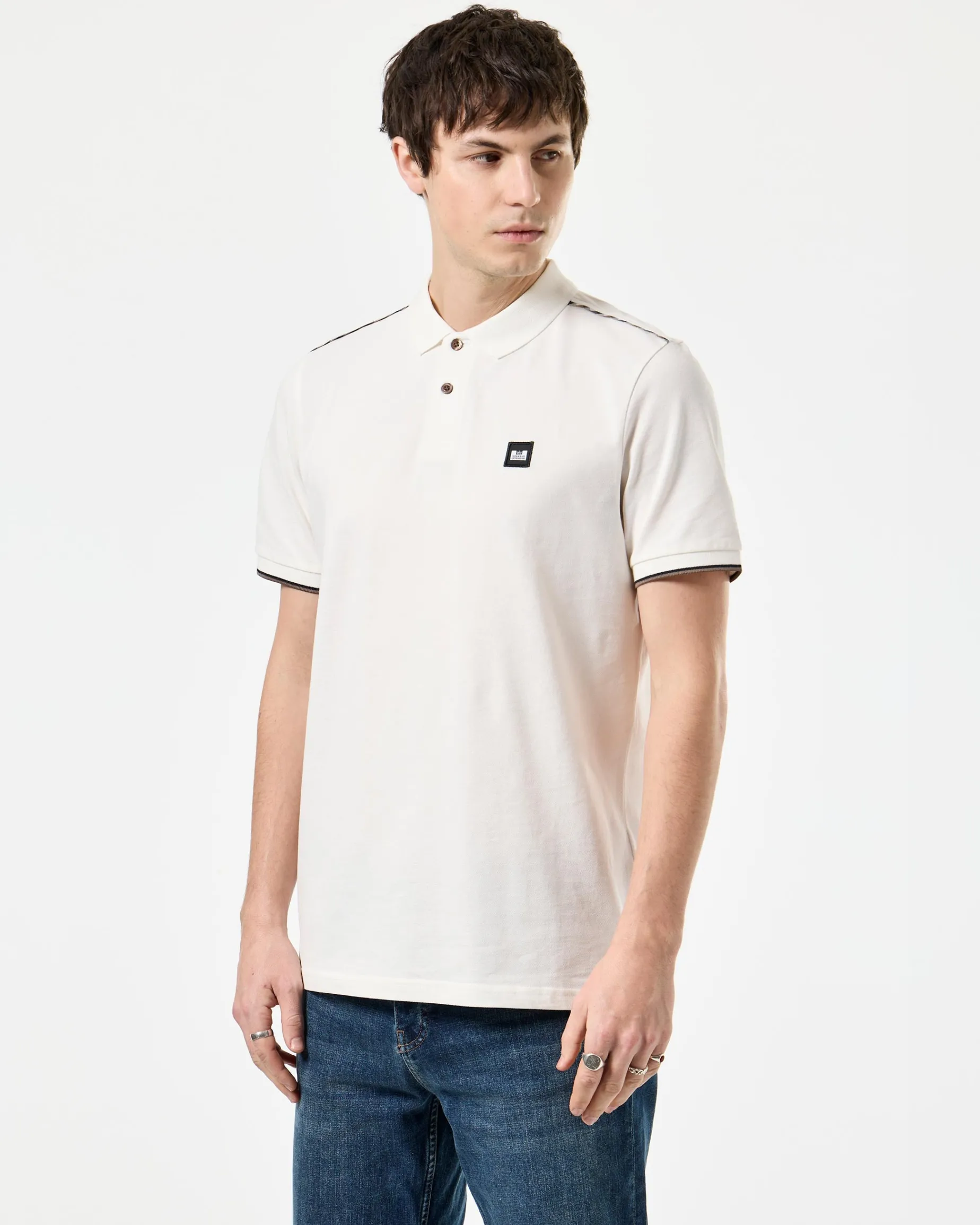 Sakai Poloshirt Ghost/Mid House Check