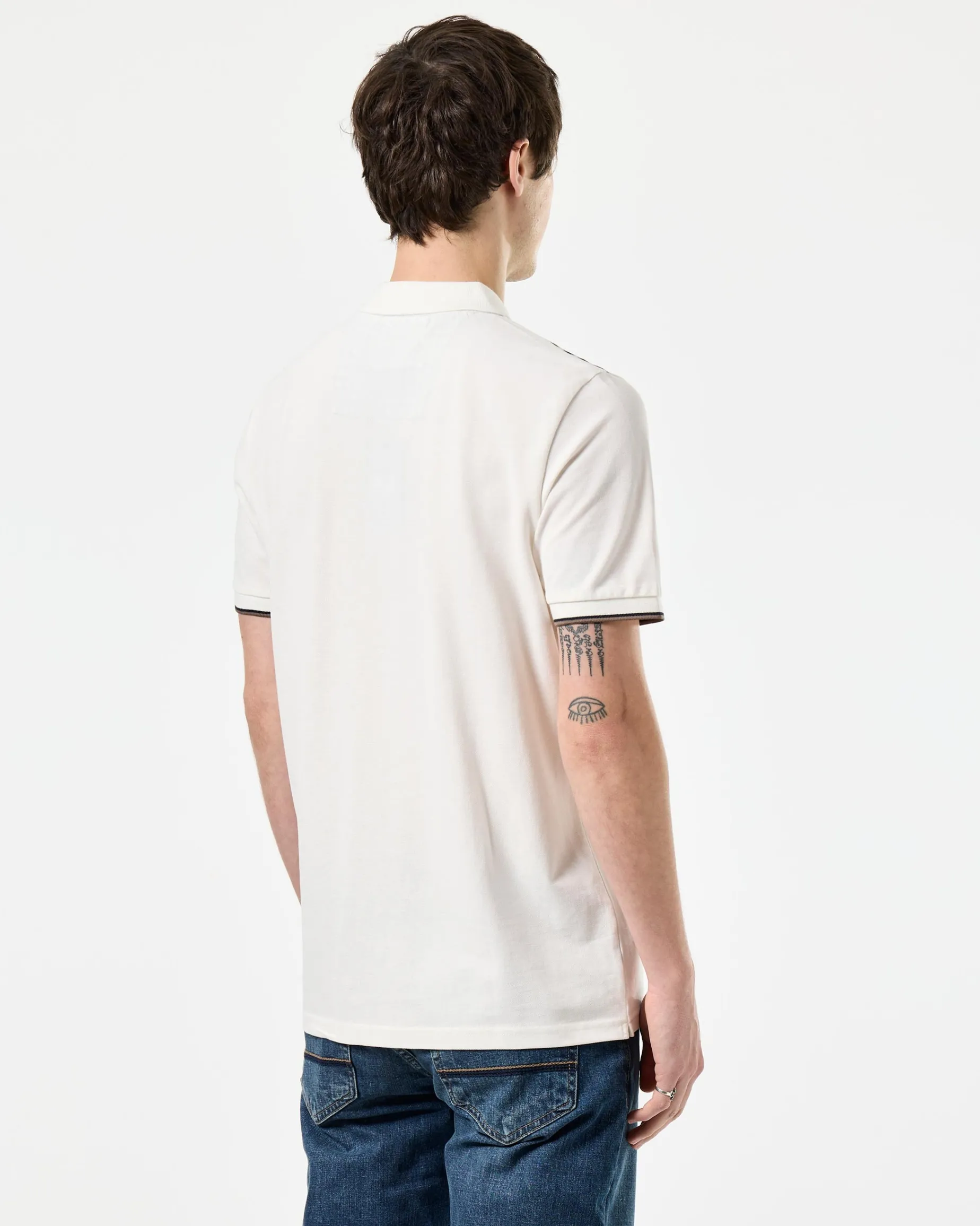 Sakai Poloshirt Ghost/Mid House Check