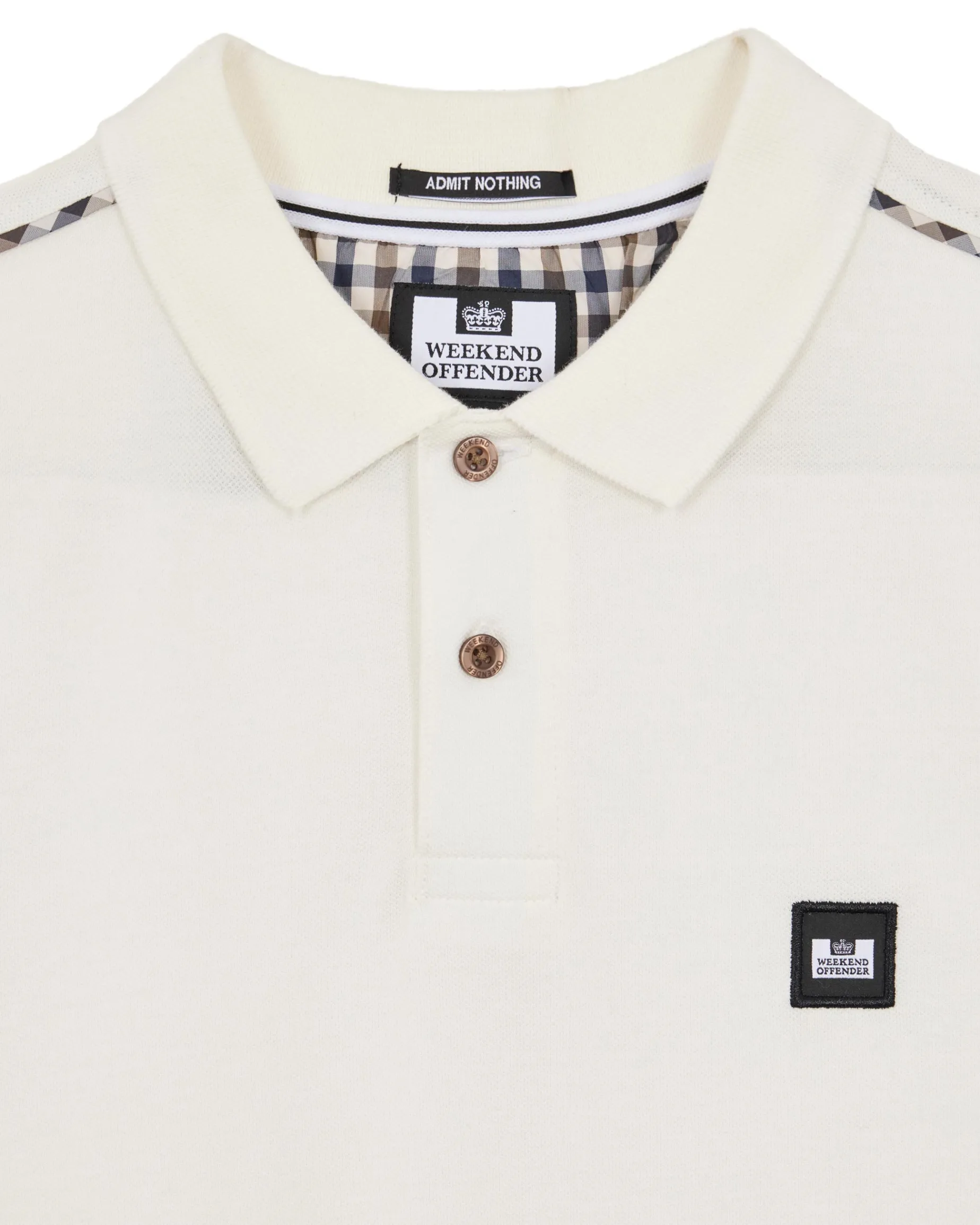 Sakai Poloshirt Ghost/Mid House Check