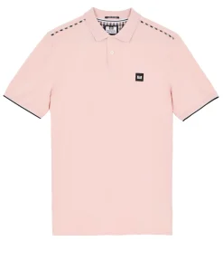 Sakai Poloshirt Hellrosa/Mid House Check