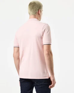 Sakai Poloshirt Hellrosa/Mid House Check