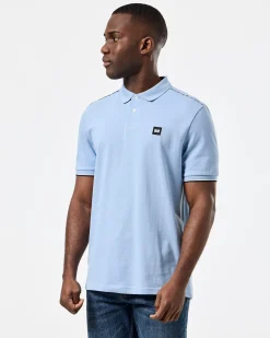 Sakai Poloshirt Marineblau/Mid House Check