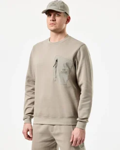 San Telmo Sweatshirt Rindenbraun