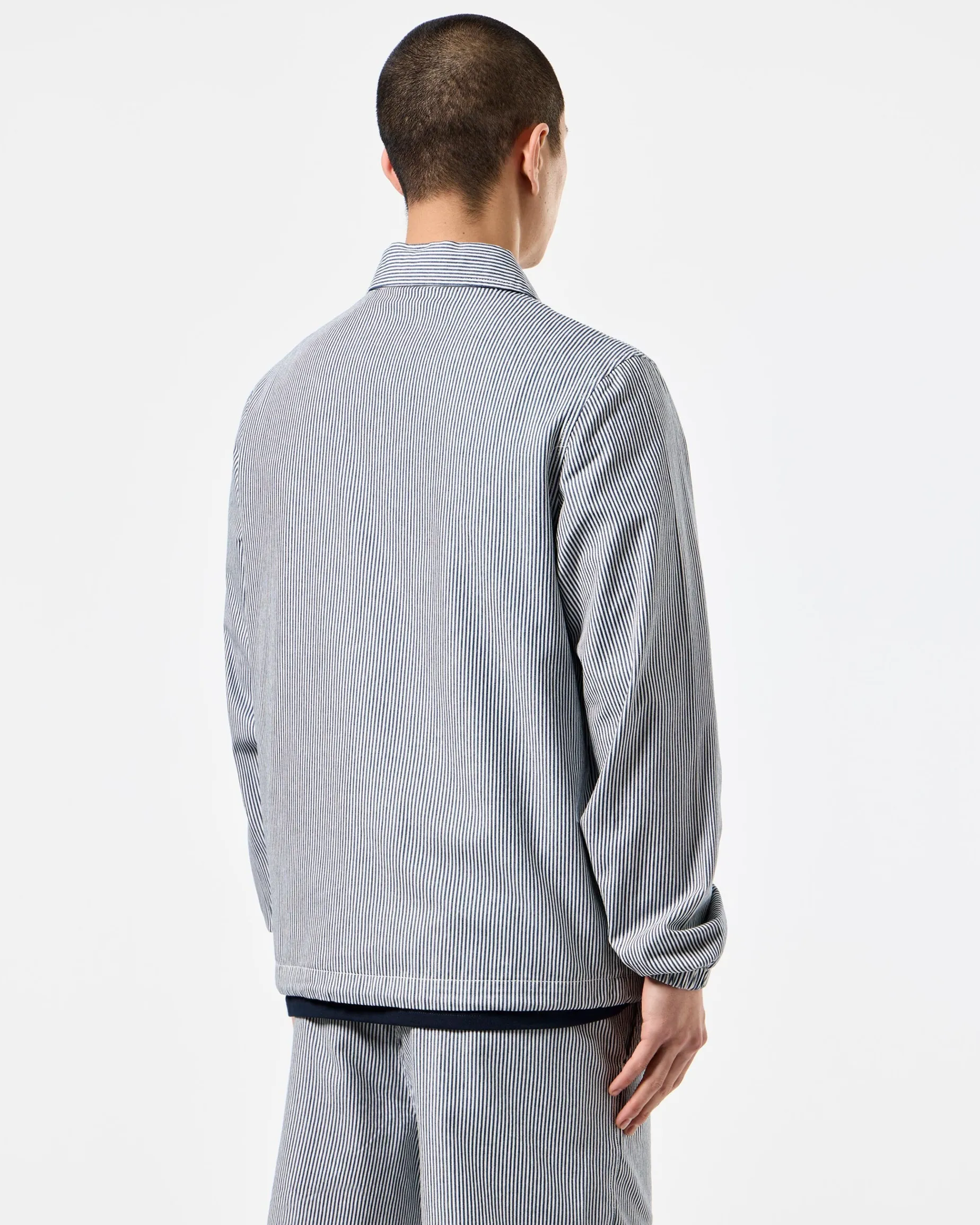 Sant Antoni – Coach-Jacke mit Streifenmuster