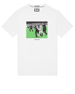 Saturday Kinder T-Shirt mit Grafik Weiß