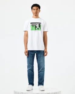 Saturday Kinder T-Shirt mit Grafik Weiß