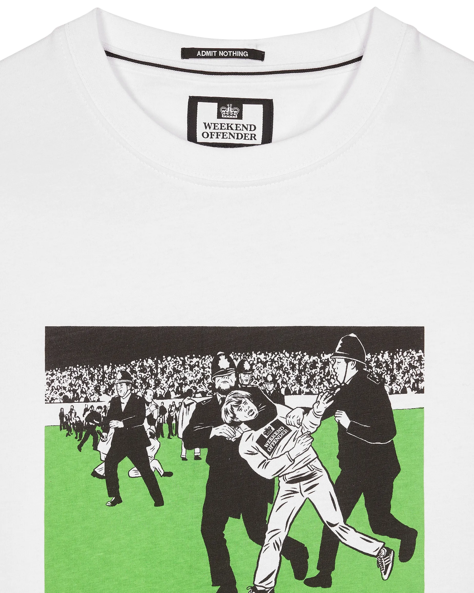 Saturday Kinder T-Shirt mit Grafik Weiß