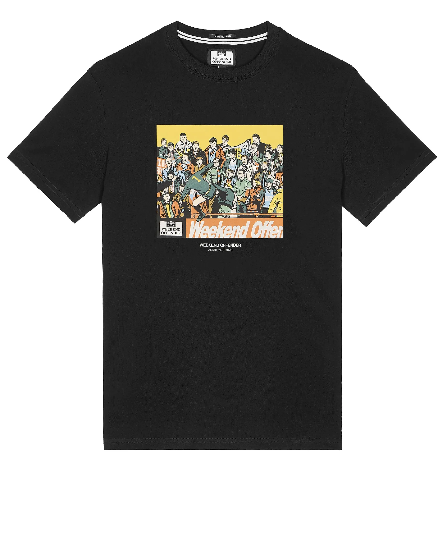 Selhurst Grafik-T-Shirt Schwarz