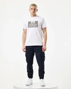 Shevchenko T-Shirt Weiß/Mid House Check