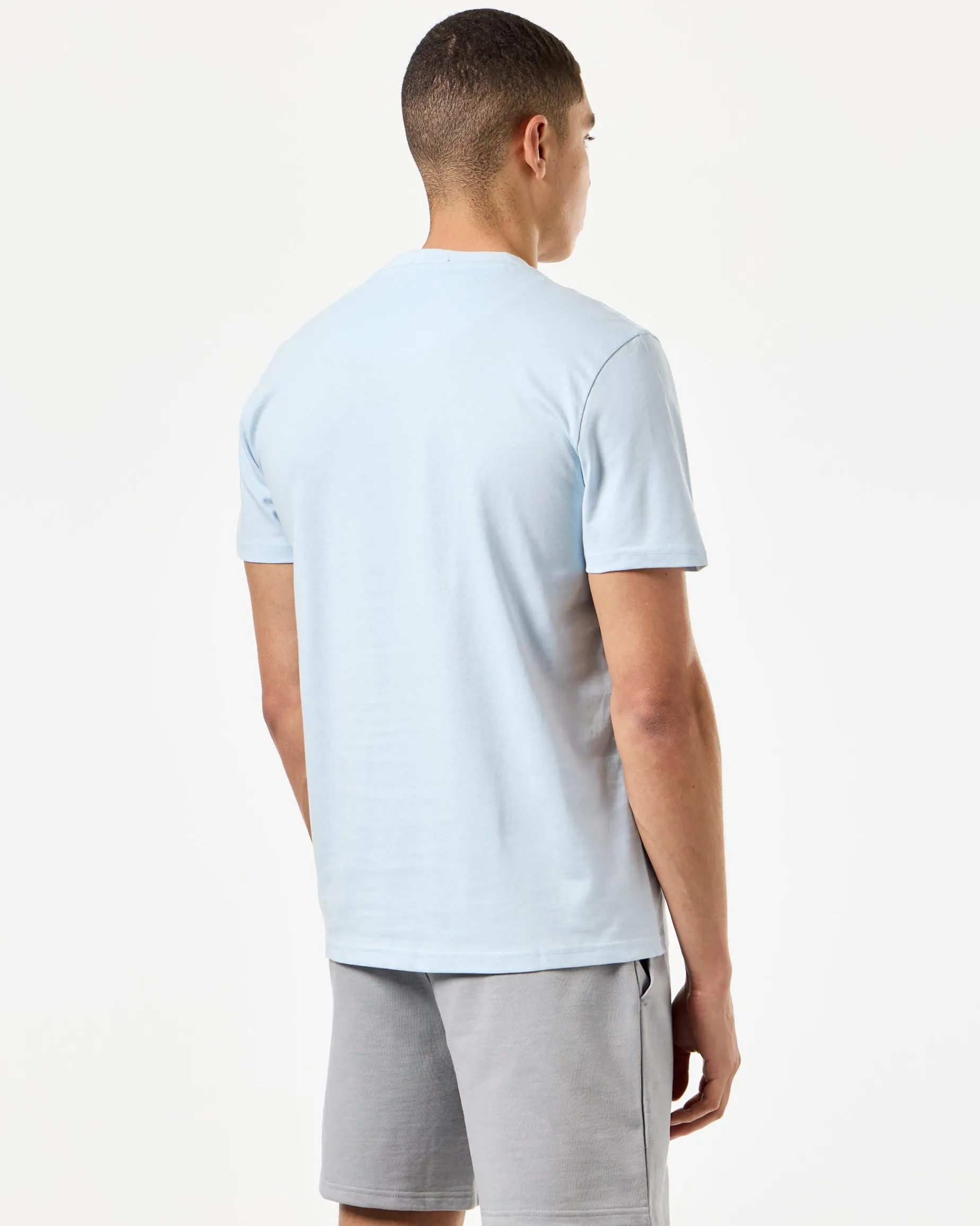 Shibuya T-Shirt Ozeanwelle Blau