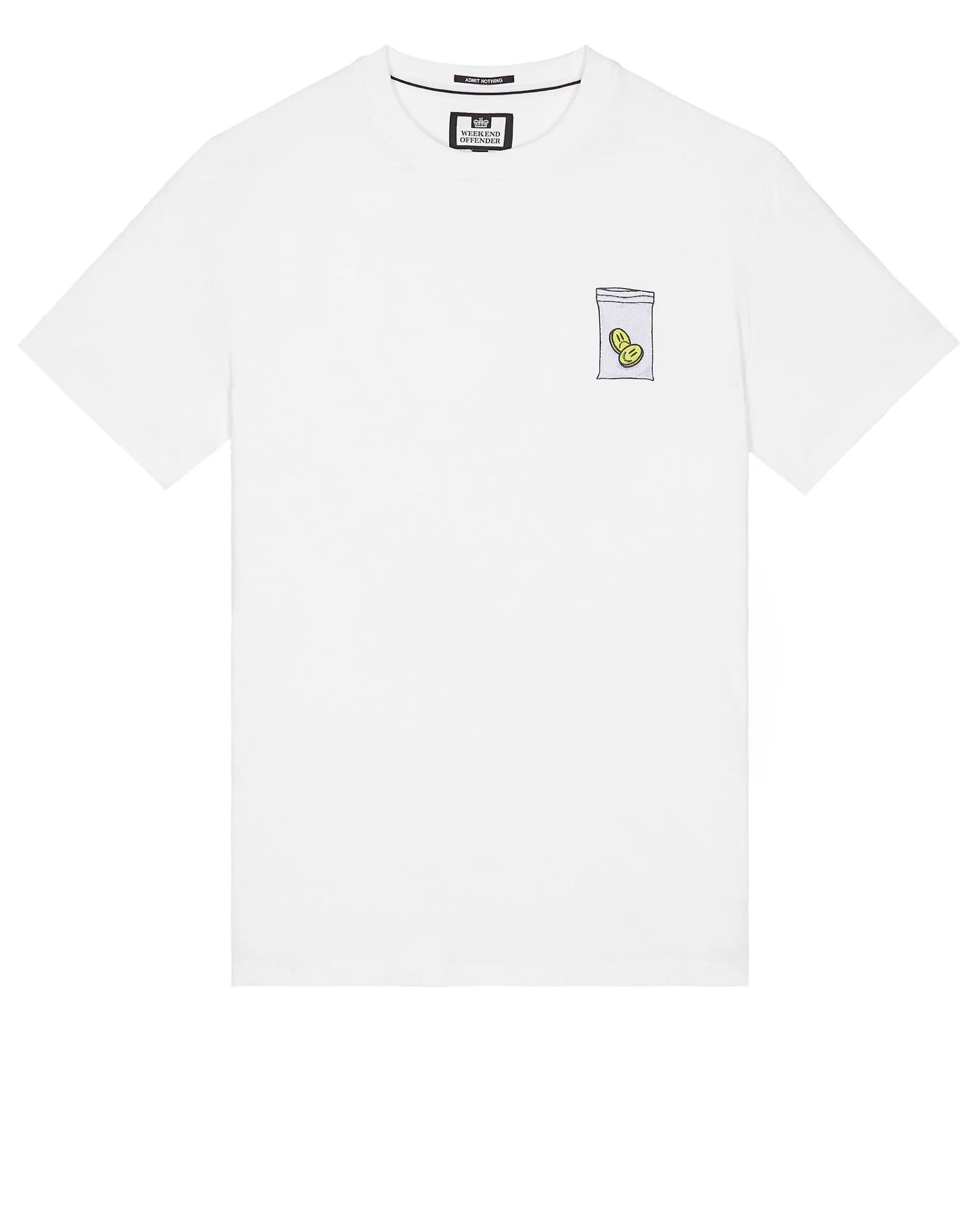 Smarsh Grafik T-Shirt Weiß