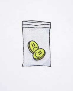 Smarsh Grafik T-Shirt Weiß