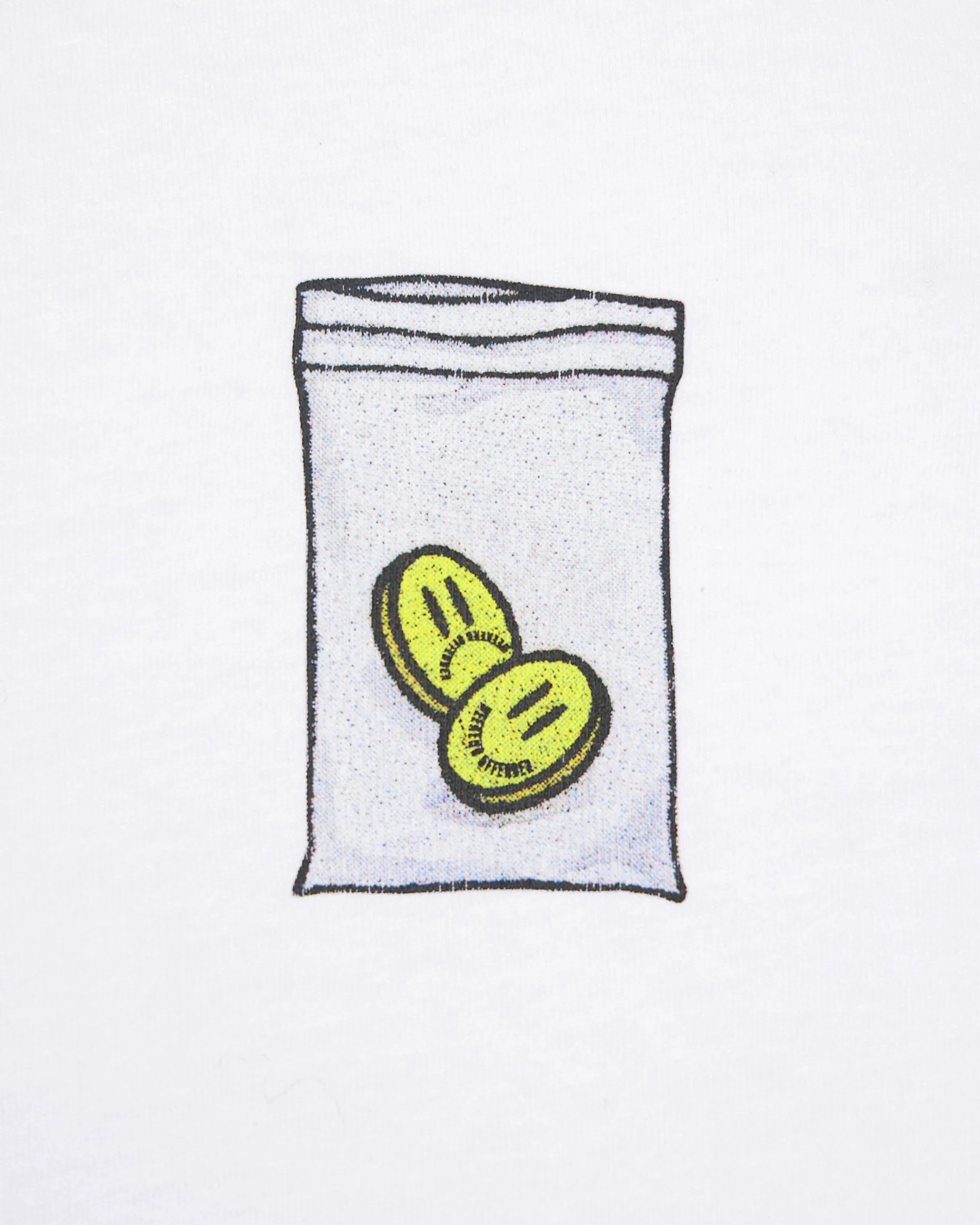 Smarsh Grafik T-Shirt Weiß