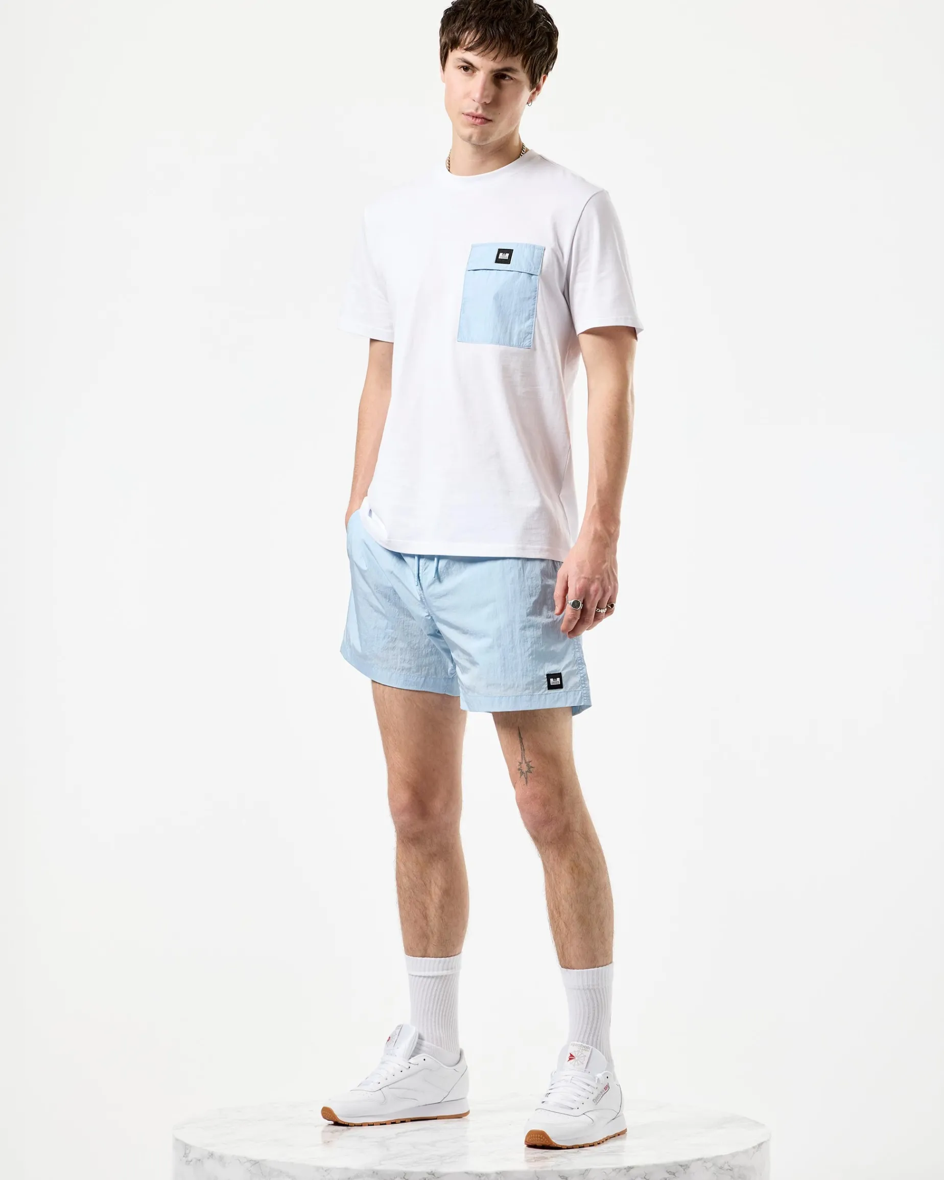 Stacks Badeshorts Ocean Wave Blau