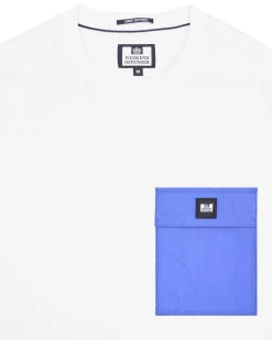 Stiniva T-Shirt Weiß/Blauglocke